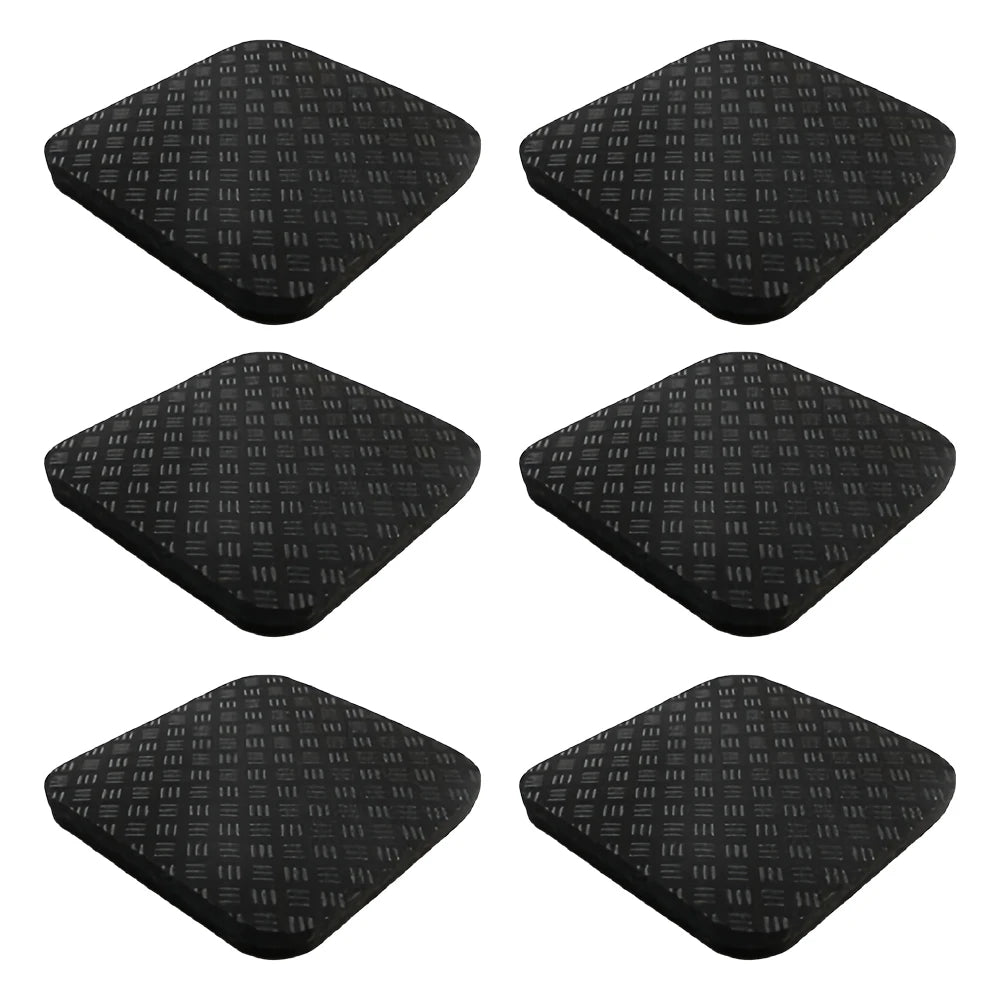 Adimerah Comfort Desk 6Pcs Silicone Treadmill Mats