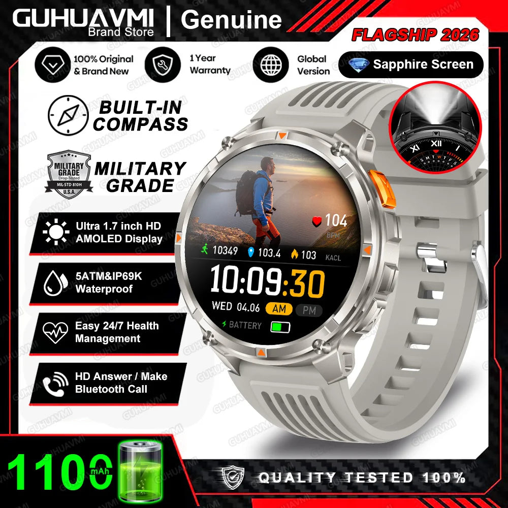 Adimerah T-Rex3 Pro GPS AMOLED Smart Watch
