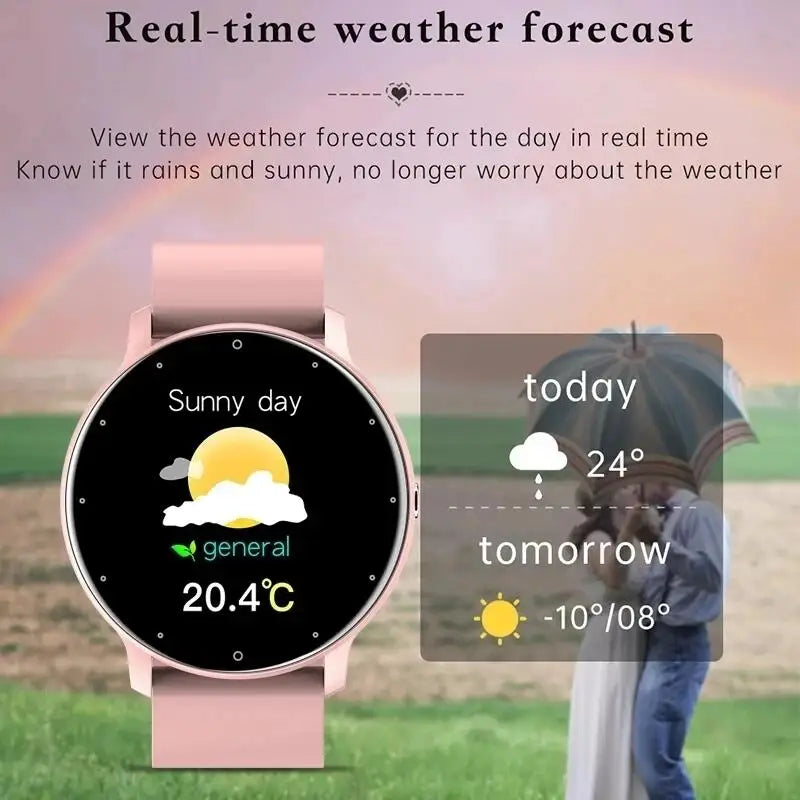 Adimerah Bluetooth Calling Smart Watch -LIGE Waterproof -Android IOS