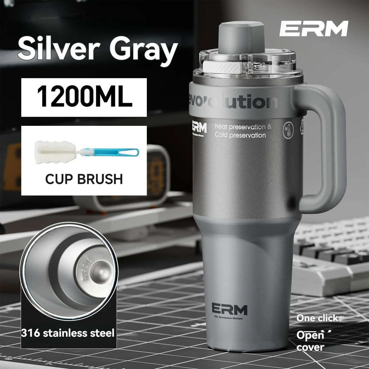 Adimerah Insulated Tumbler 1200ml.