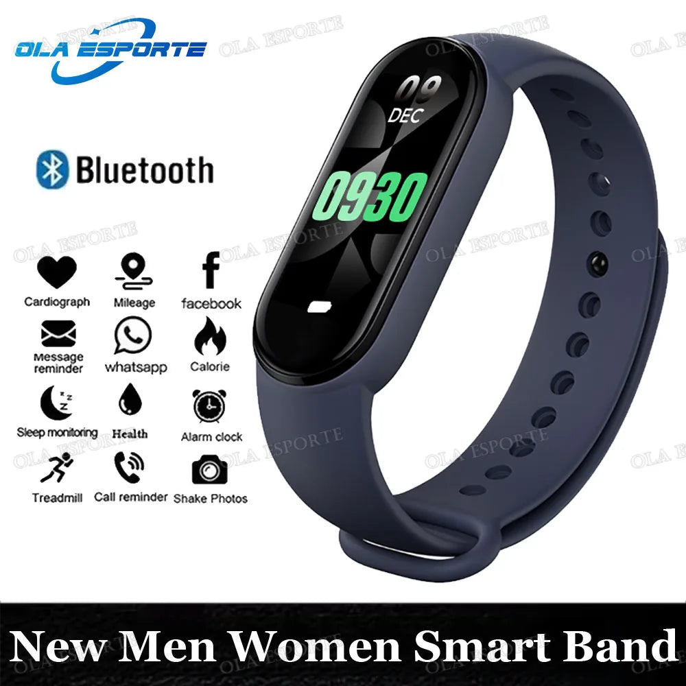 Adimerah Fitness Tracker Smart Watch -M7 Smart Wristband Fitness Tracker For Men Women