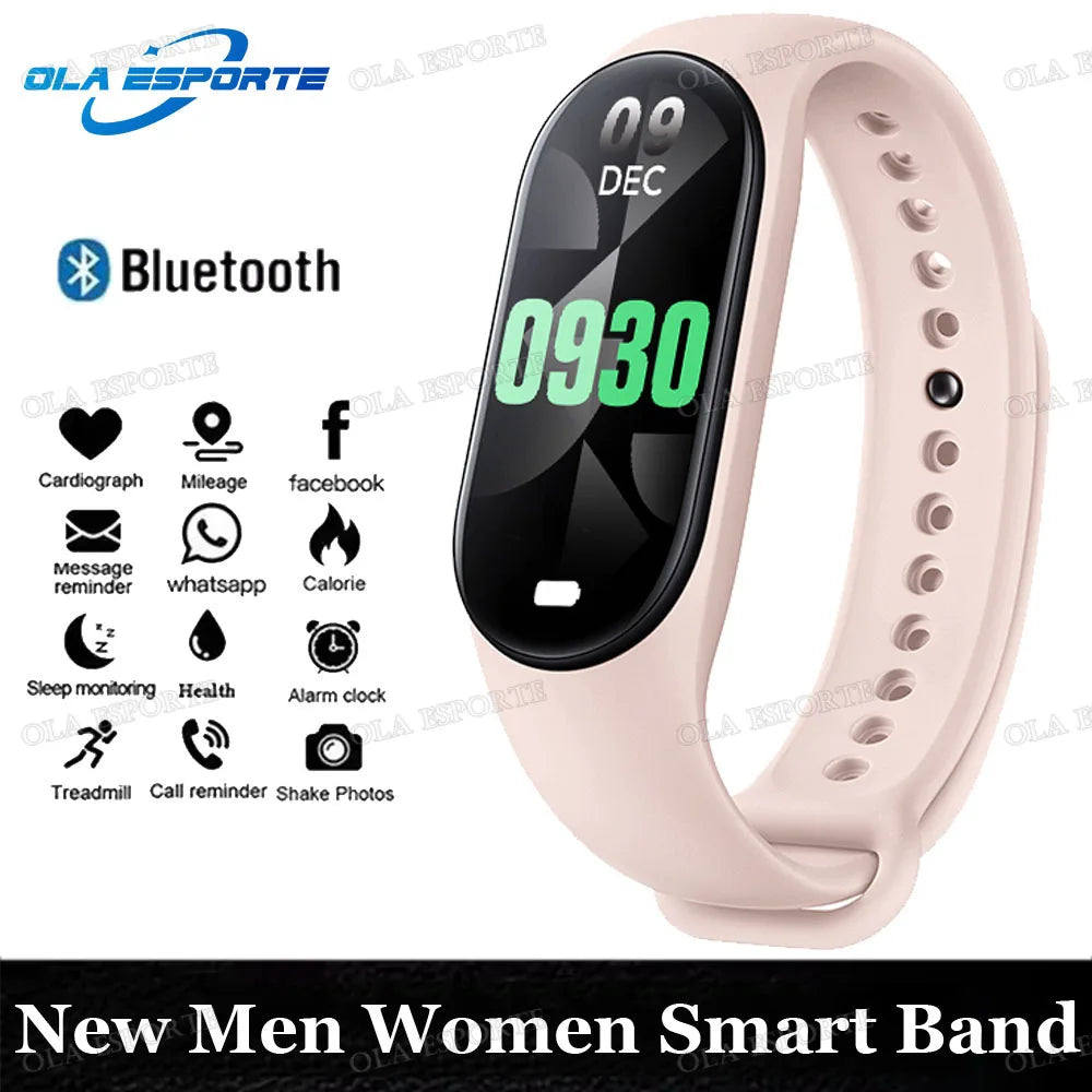 Adimerah Fitness Tracker Smart Watch -M7 Smart Wristband Fitness Tracker For Men Women