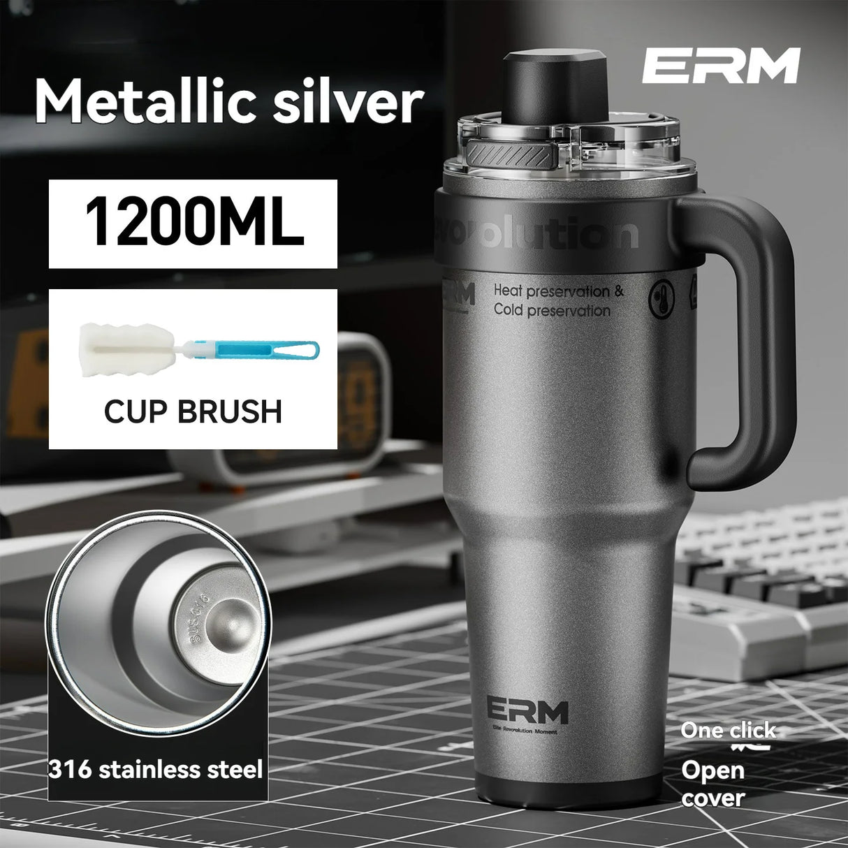 Adimerah Insulated Tumbler 1200ml.