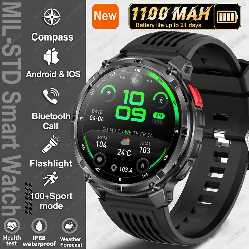 Adimerah T-Rex3 Ultra Military Smart Watch