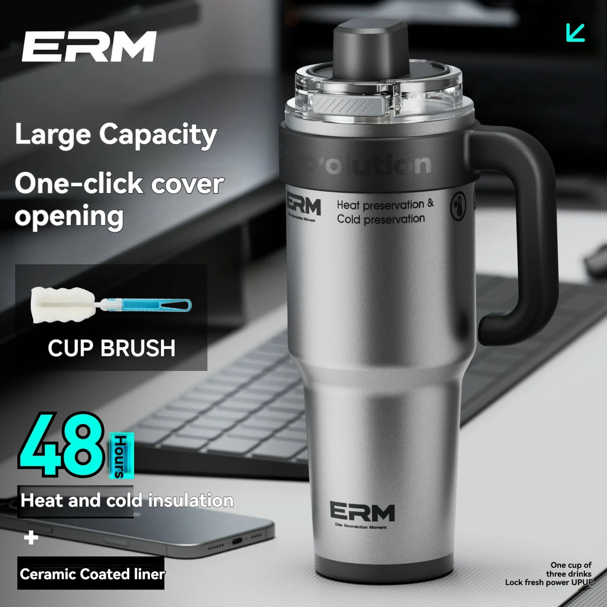 Adimerah Insulated Tumbler 1200ml.