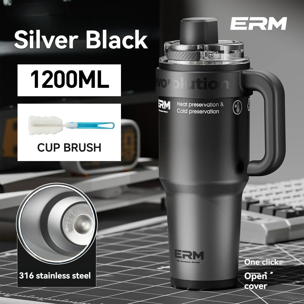 Adimerah Insulated Tumbler 1200ml.