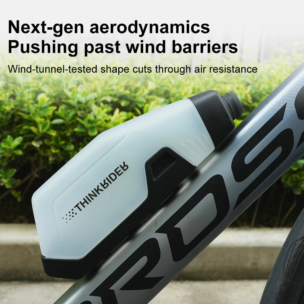 Adimerah Budget Smart Thermos Aerodynamic bicycle bottle cage set, 650ml.