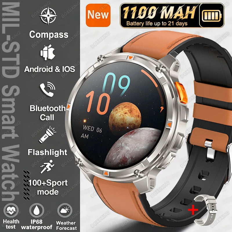 Adimerah T-Rex3 Ultra Military Smart Watch