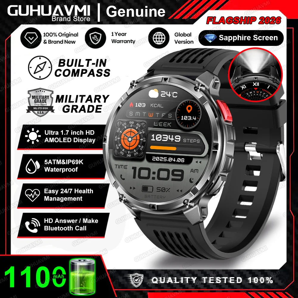 Adimerah T-Rex3 Pro GPS AMOLED Smart Watch