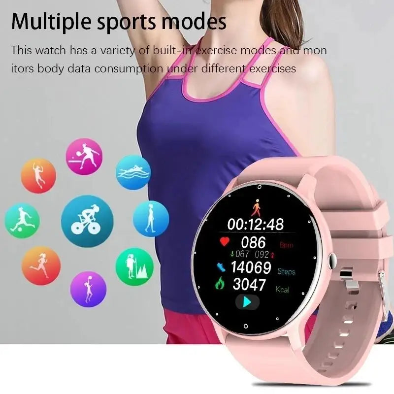 Adimerah Bluetooth Calling Smart Watch -LIGE Waterproof -Android IOS