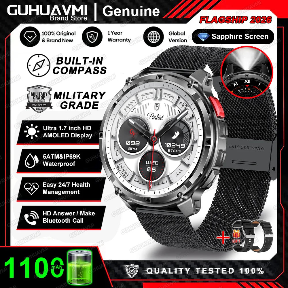 Adimerah T-Rex3 Pro GPS AMOLED Smart Watch