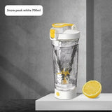 Adimerah  Mini USB Portable Automatic Stirring Blender 650ml Multipurpose