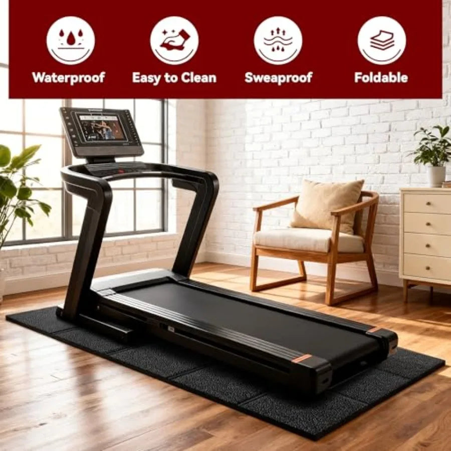 Adimerah Walking Pad Mat Non-Slip Treadmill Mat