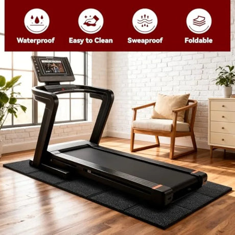 Adimerah Walking Pad Mat Non-Slip Treadmill Mat