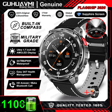 Adimerah T-Rex3 Pro GPS AMOLED Smart Watch