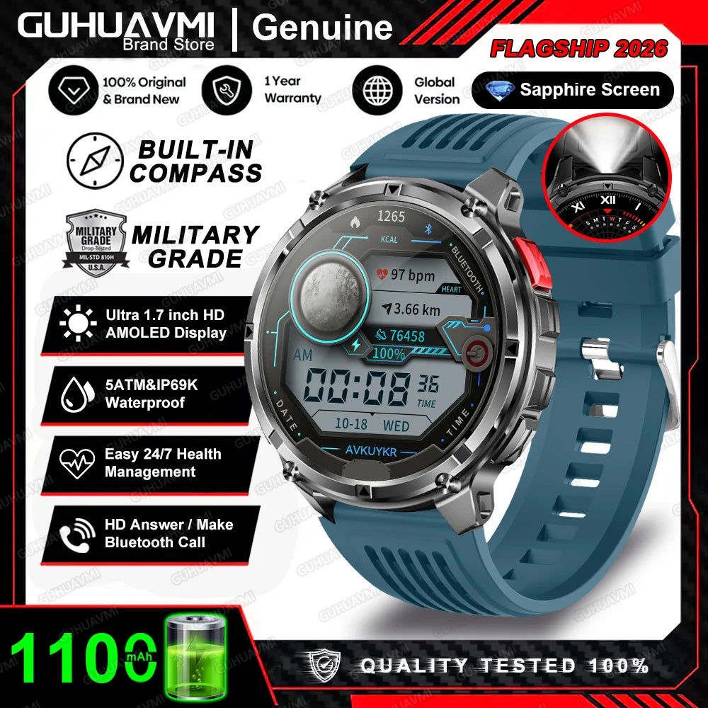 Adimerah T-Rex3 Pro GPS AMOLED Smart Watch