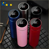Adimerah LED Smart Bottle – 500ML Stainless Steel Vacuum Insulated Thermos with Temperature Display
