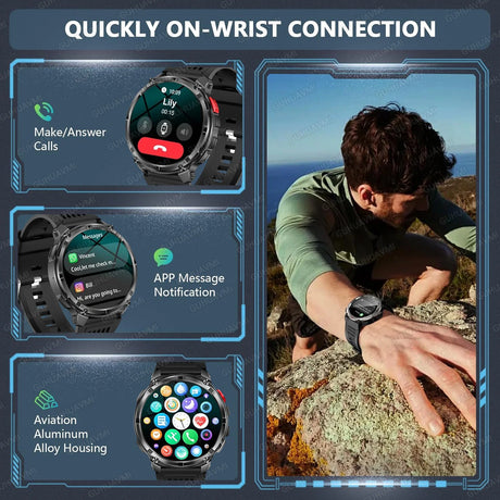 Adimerah T-Rex3 Pro GPS AMOLED Smart Watch