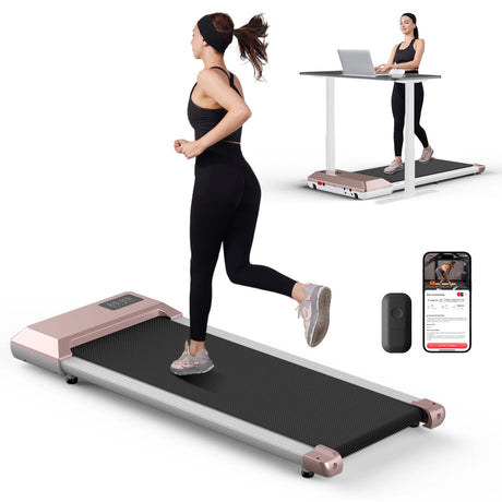 Adimerah Compact Walking Pad - 2.5HP, 300 lbs Capacity