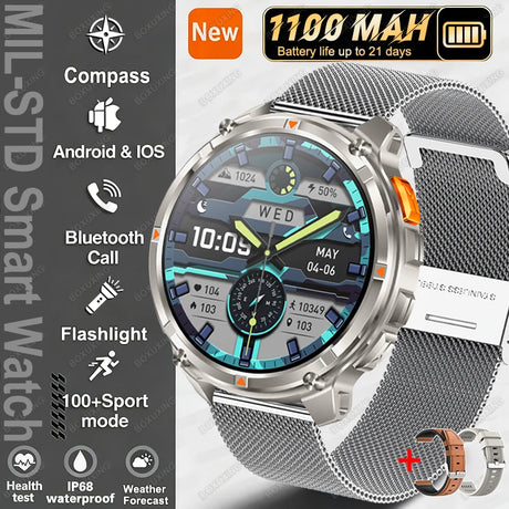 Adimerah T-Rex3 Ultra Military Smart Watch