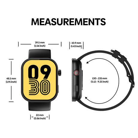Adimerah Bluetooth Calling Smart Watch for men/women