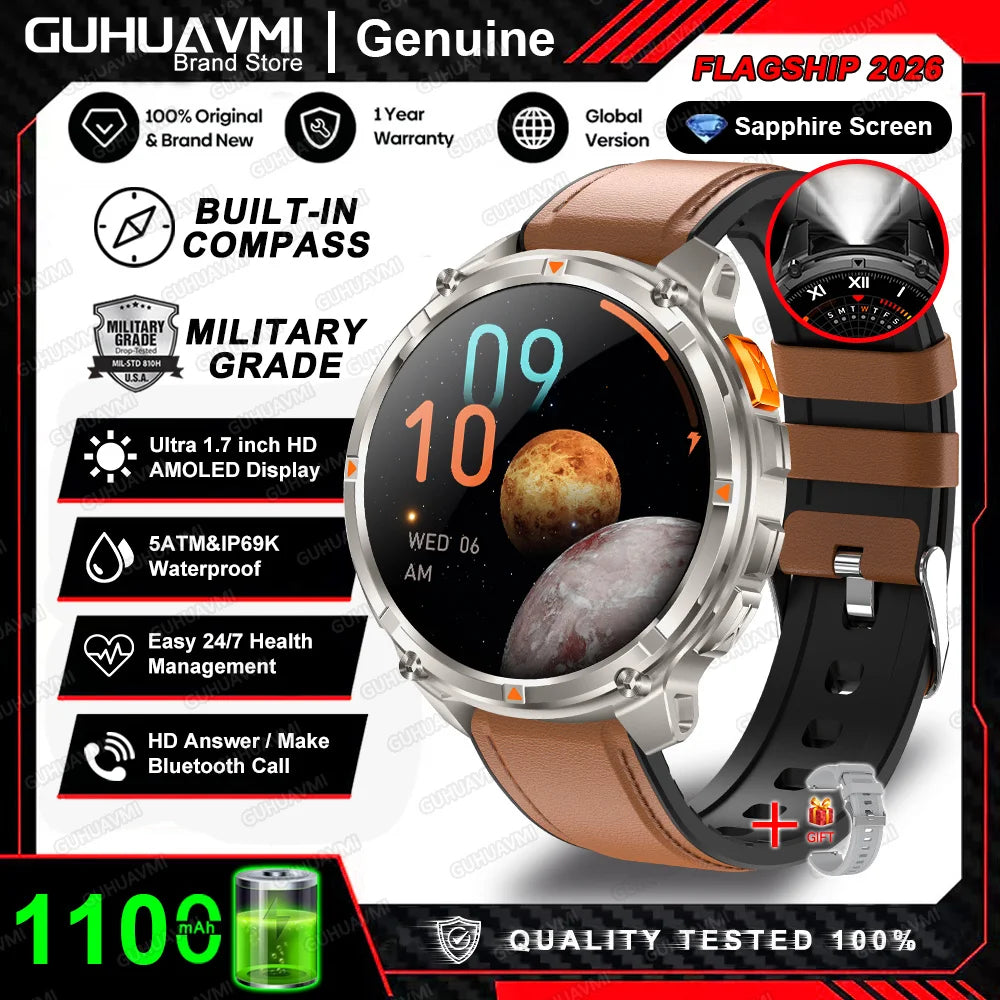 Adimerah T-Rex3 Pro GPS AMOLED Smart Watch