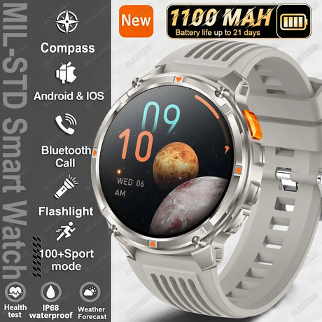 Adimerah T-Rex3 Ultra Military Smart Watch
