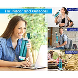 Adimerah Smart Hydration Bottle – App Connected, 800ML Tritan Plastic, Reminder & Water Intake Tracker with Lights, Sound, Straw, Rechargeable