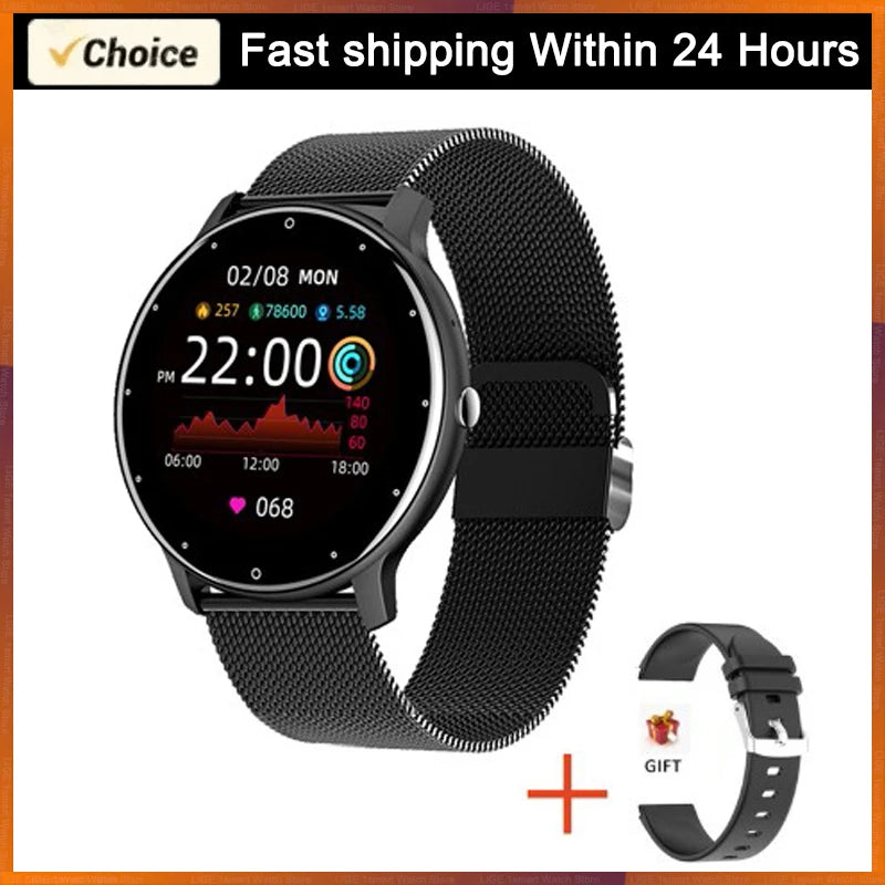 Adimerah  Bluetooth Calling Smart Watch -LIGE Waterproof -Android IOS