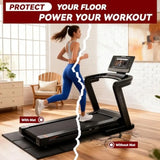 Adimerah Walking Pad Mat Non-Slip Treadmill Mat