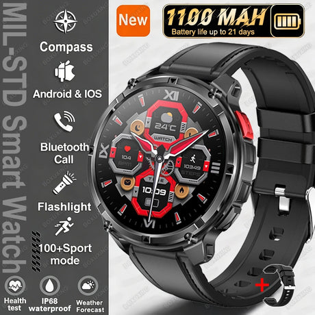 Adimerah T-Rex3 Ultra Military Smart Watch