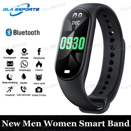Adimerah Fitness Tracker Smart Watch -M7 Smart Wristband Fitness Tracker For Men Women