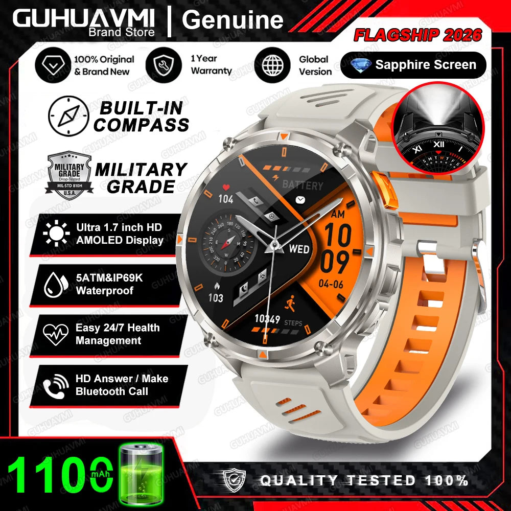 Adimerah T-Rex3 Pro GPS AMOLED Smart Watch