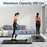 Adimerah Compact Walking Pad - 2.5HP, 300 lbs Capacity