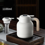 Adimerah Premium Smart Thermos – 316 Stainless Steel Vacuum Bottle with LED Temperature Display & Tea Strainer