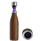 Adimerah water reminder Hydration Bottle – 304 Stainless Steel UV Sterilization Thermos, 500ML Double-Layer Vacuum Insulated Sports Kettle