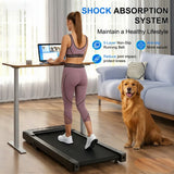 Adimerah Compact Walking Pad Foldable Treadmill For Home/Office 2.5HP Motor.