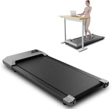 Adimerah Compact Walking Pad – Superun 2-in-1 Home & Office Treadmill, 2.5 HP Mini Treadmill for Small Spaces with APP & Remote Control
