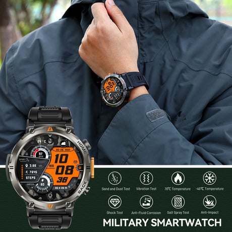 Adimerah KE3 GPS - AMOLED Smartwatch