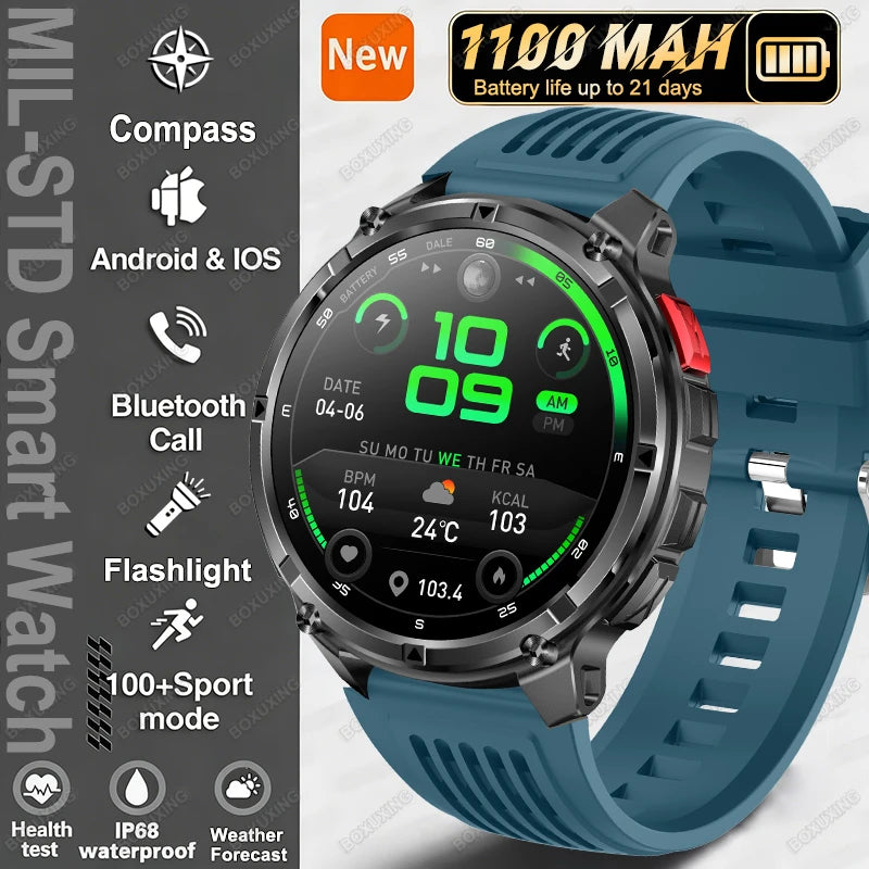 Adimerah T-Rex3 Ultra Military Smart Watch