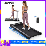 Adimerah Compact Walking Pad Foldable Treadmill For Home/Office 2.5HP Motor.