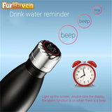 Adimerah water reminder Hydration Bottle – 304 Stainless Steel UV Sterilization Thermos, 500ML Double-Layer Vacuum Insulated Sports Kettle