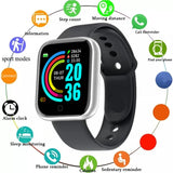 Adimerah Fitness Tracker Smart Watch for Men Women Supports Android IOS