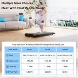 Adimerah Compact Walking Pad – Superun 2-in-1 Home & Office Treadmill, 2.5 HP Mini Treadmill for Small Spaces with APP & Remote Control